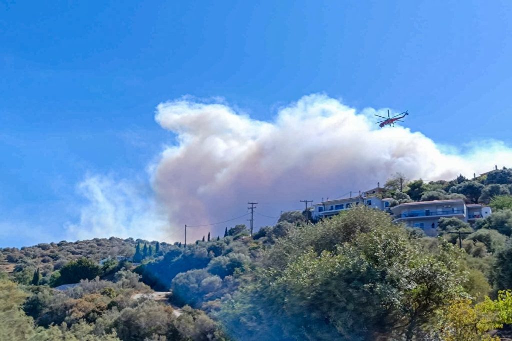 Αυξημένος κίνδυνος φωτιάς στην Ελλάδα τον Οκτώβριο